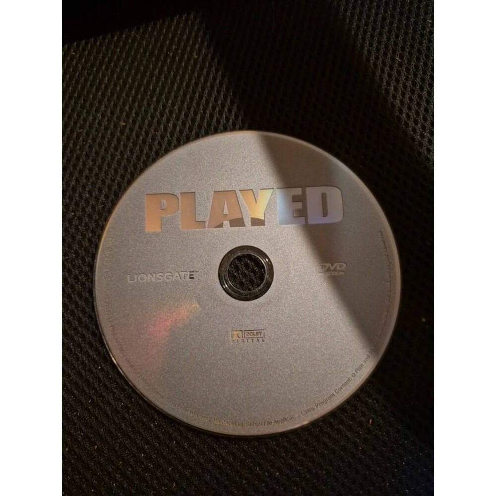 Played DVD Disc Only
